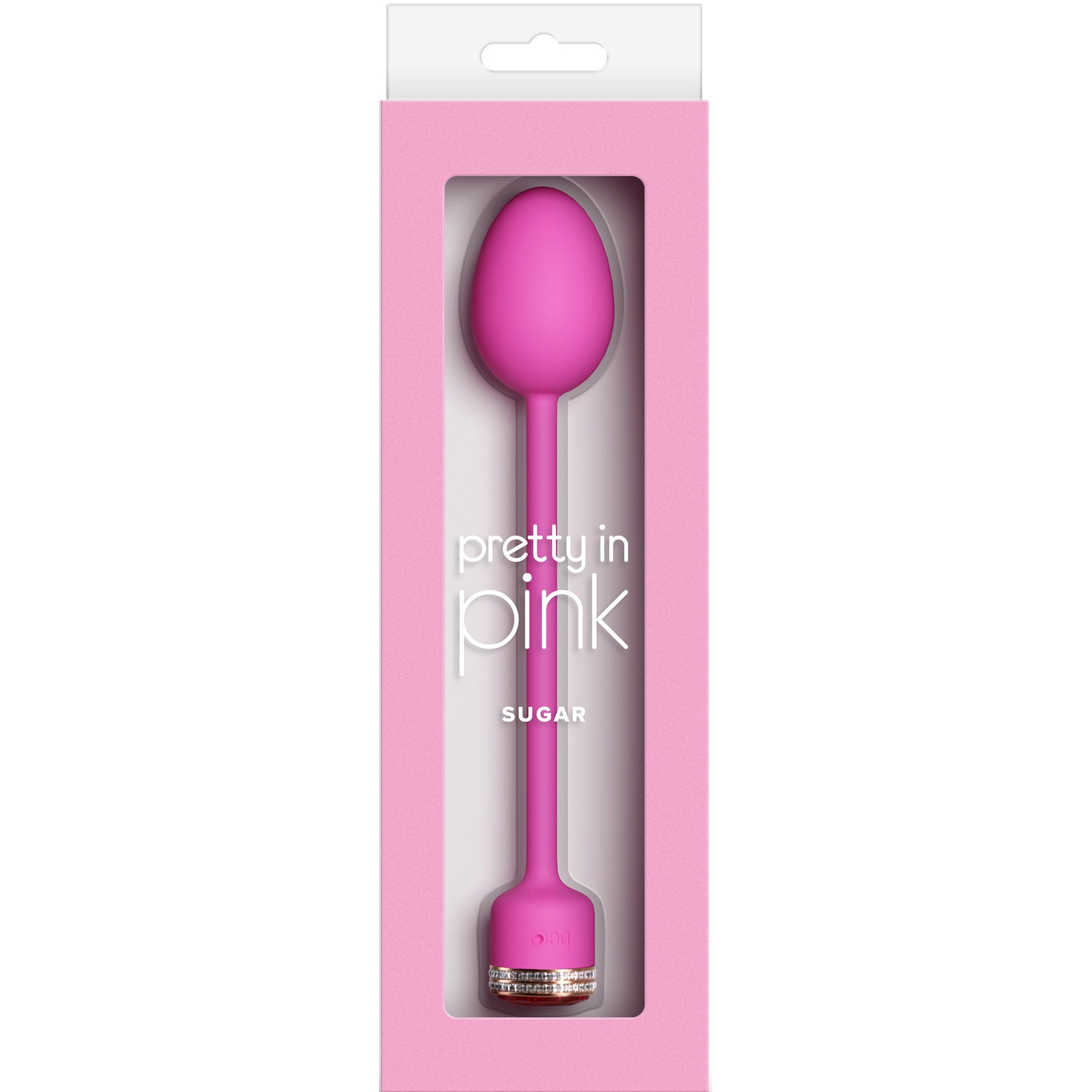 Pretty In Pink Sugar Rechargeable Silicone Vibrating Egg