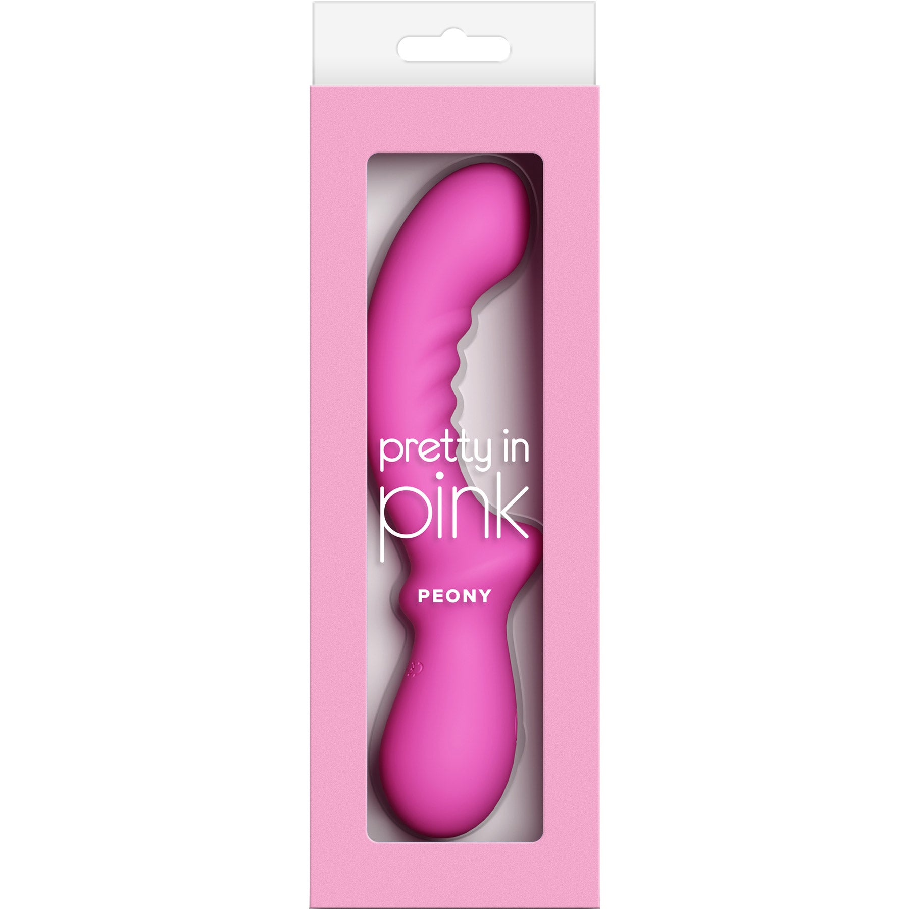 Pretty In Pink Peony Rechargeable Silicone G-Spot Vibrator