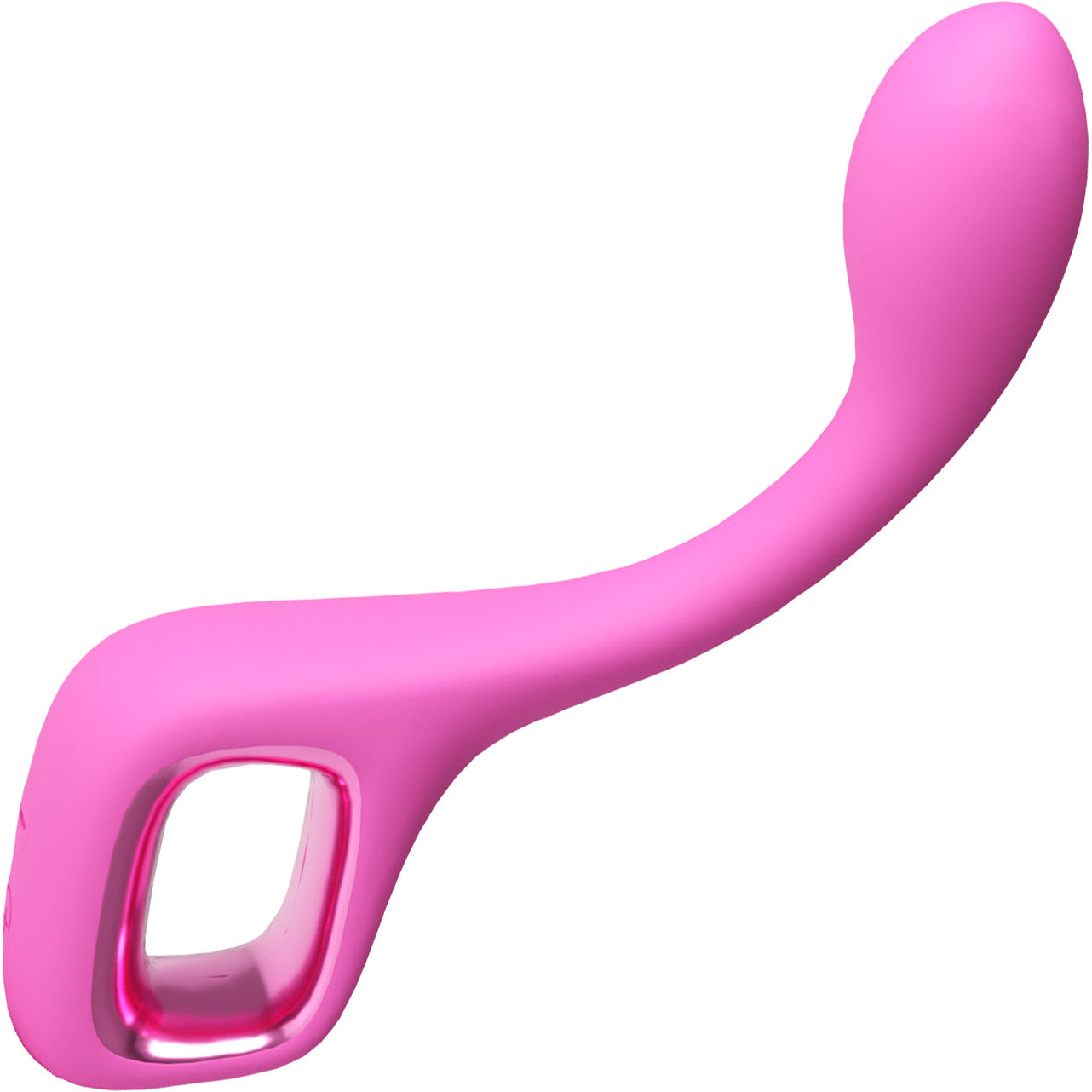 Pretty In Pink Lace Rechargeable Silicone G-Spot Vibrator