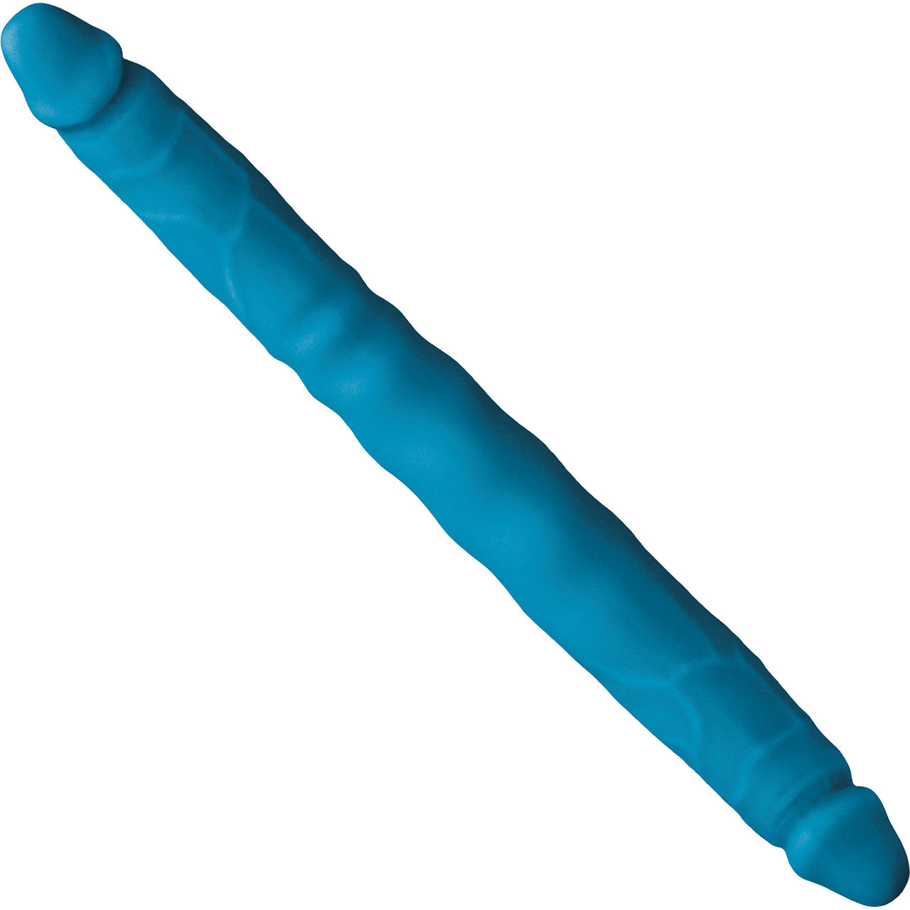 Colours Double Pleasures Blue Silicone Double Dildo