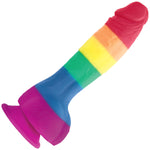 Colours Pleasures 6 Inch Pride Edition Silicone Dildo