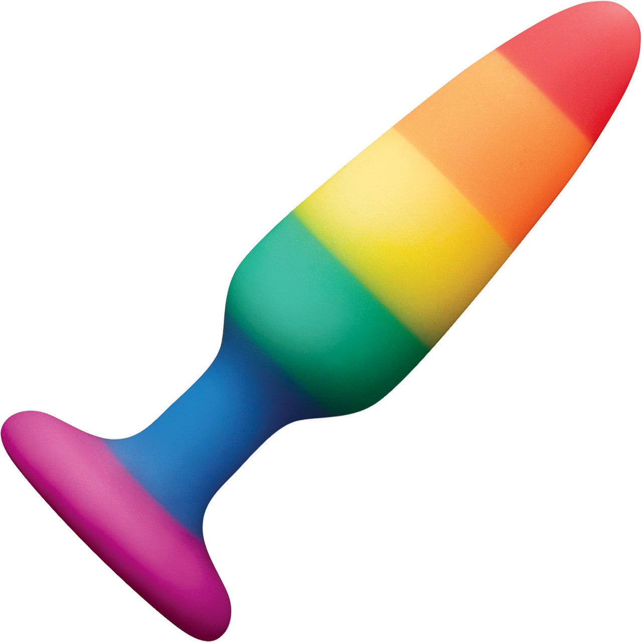 Colours Pride Edition Rainbow Pleasure Plug - Small Butt Plug