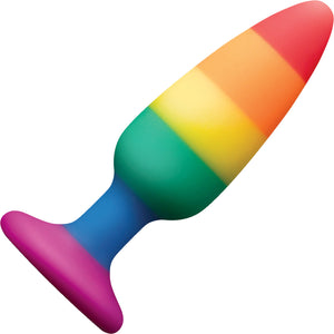 Colours Pride Edition Rainbow Pleasure Plug - Medium Butt Plug