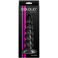 Colours Twist 6.5" Silicone Dildo With Suction Cup - Black