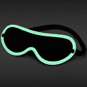 GLO Bondage Glow In The Dark Blindfold By NS Novelties