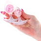 Cosmic Glams Silicone 2 Piece Anal Plug Kit - Pink