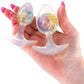 Cosmic Glams Silicone 2 Piece Anal Plug Kit - Rainbow