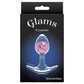 Cosmic Glams Silicone Anal Plug - Small, Pink