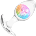 Cosmic Glams Silicone Anal Plug - Medium, All