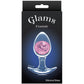Cosmic Glams Silicone Anal Plug - Medium, Pink