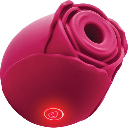 Inya The Rose Silicone Rechargeable Clitoral Pressure Wave Stimulator - Red