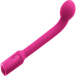 Inya Oh My G Silicone Rechargeable Vibrating G-Spot Wand - Pink