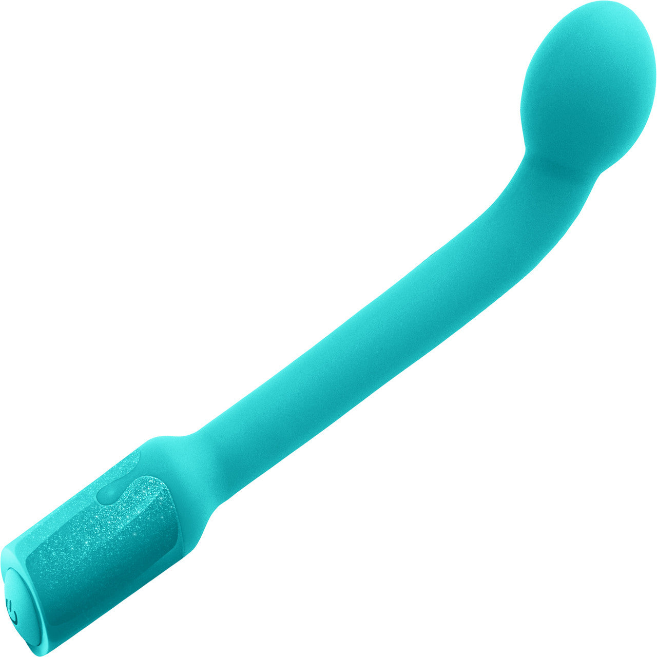 Inya Oh My G Silicone Rechargeable Vibrating G-Spot Wand - Teal