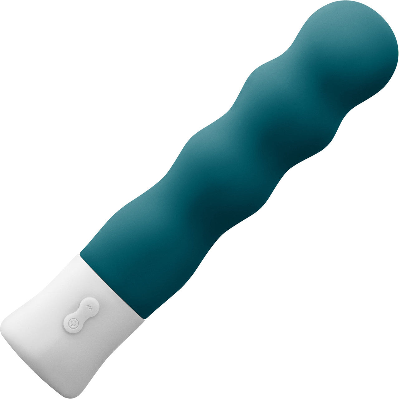 Inya Shake Rechargeable Silicone Rumbling Vibrator - Teal