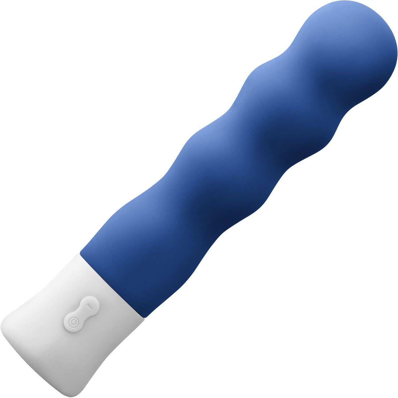 Inya Shake Rechargeable Silicone Rumbling Vibrator - Blue