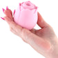 INYA The Vibrating Rose Silicone Rechargeable Clitoral Stimulator - Pink