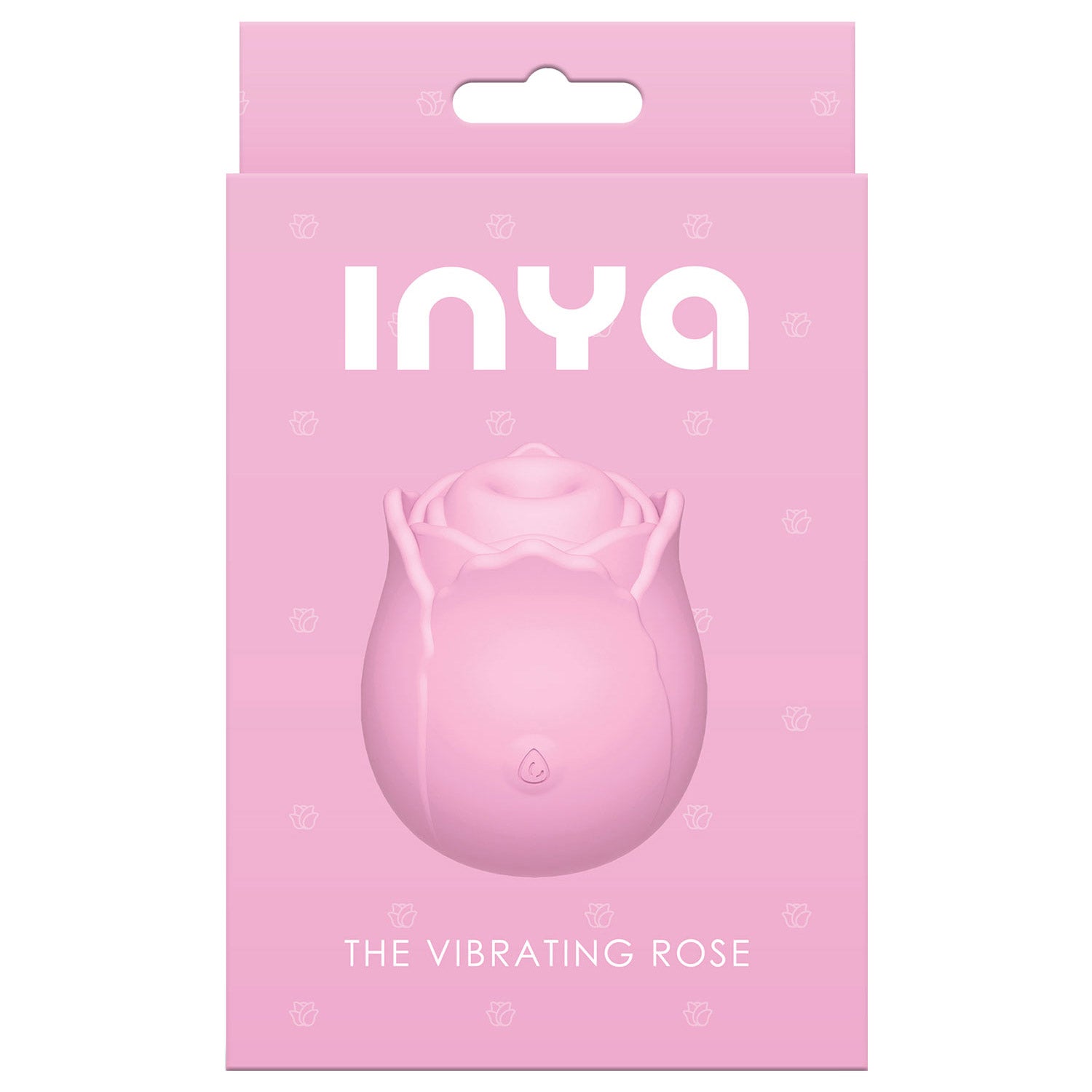 INYA The Vibrating Rose Silicone Rechargeable Clitoral Stimulator - Pink