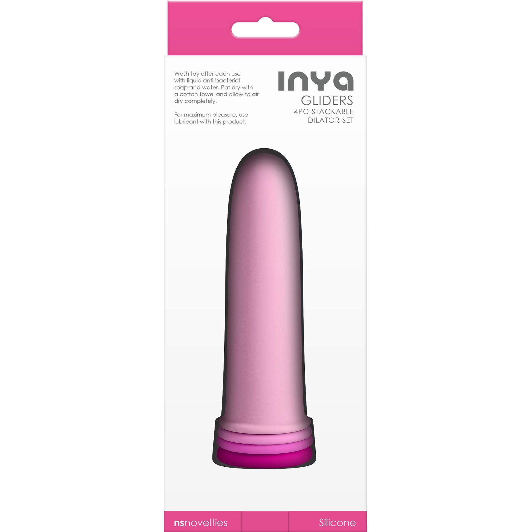 INYA Gliders 4-Piece Silicone Dilator Set