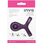 INYA Valiant Silicone Vibrating Cock & Ball Ring By NS Novelties