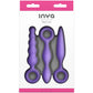 INYA Trio Silicone 3-Piece Anal Plug Kit