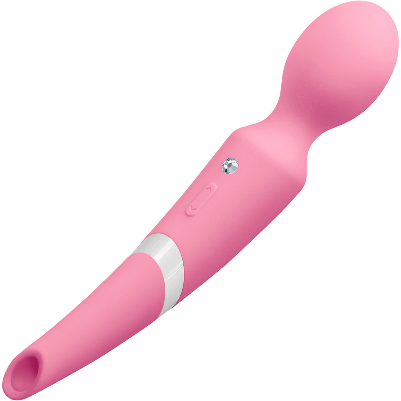 Sugar Pop Aurora Silicone Pressure Wave Clitoral Stimulator & Wand Style Vibrator - Pink