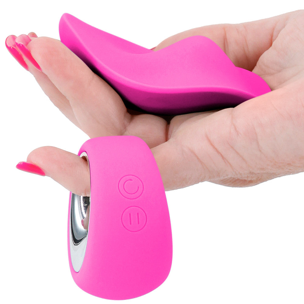 Sugar Pop Leila Rechargeable Silicone App Enabled Panty Vibe With Remote - Pink