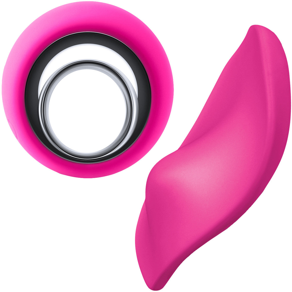 Sugar Pop Leila Rechargeable Silicone App Enabled Panty Vibe With Remote - Pink