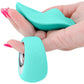 Sugar Pop Leila Rechargeable Silicone App Enabled Panty Vibe With Remote - Teal