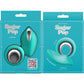 Sugar Pop Leila Rechargeable Silicone App Enabled Panty Vibe With Remote - Teal