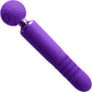 Revel Fae Rechargeable Silicone Vibrating Air Pulse Clitoral Stimulator With Thruster - Purple