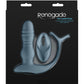 Renegade The Handyman Cock Ring & Thrusting Vibrating Prostate Massager With Remote - Gray