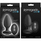 Renegade Alpine 2.0 Rechargeable Waterproof Silicone Gyrating & Vibrating Anal Plug With Remote - Black