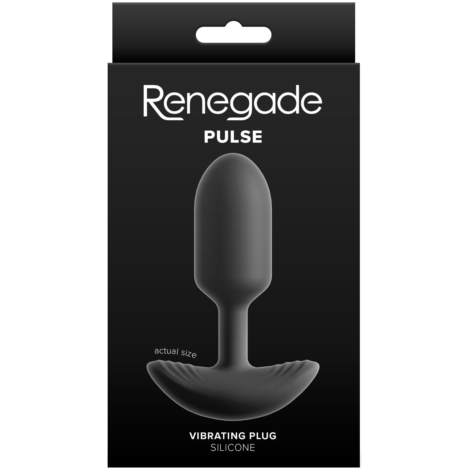 Renegade Pulse Rechargeable Vibrating Waterproof Silicone Anal Plug