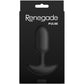 Renegade Pulse Rechargeable Vibrating Waterproof Silicone Anal Plug