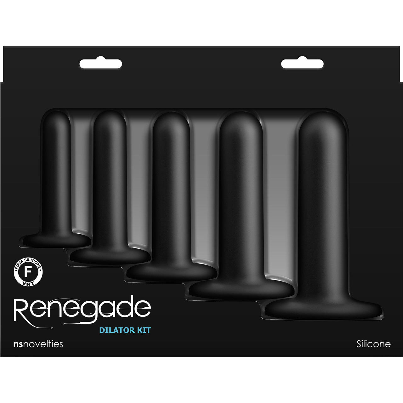 Renegade 5-Piece Silicone Dilator Kit - Black