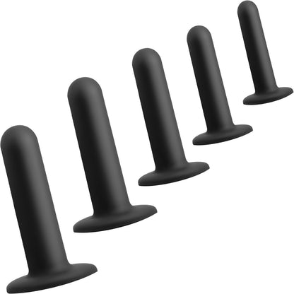 Renegade 5-Piece Silicone Dilator Kit - Black