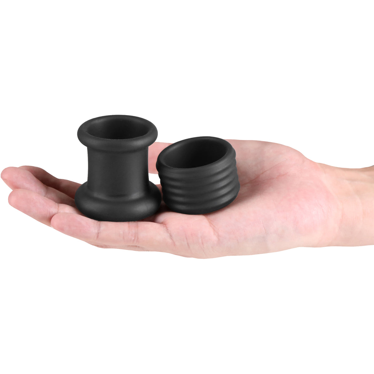 Renegade Buster Silicone Ball Stretcher (2 Piece) - Black