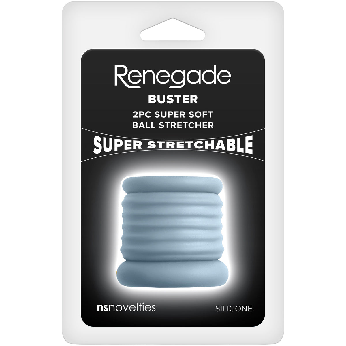 Renegade Buster Silicone Ball Stretcher (2 Piece) - Gray