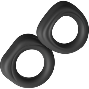 Renegade Alpha Rings Silicone 2 Piece Cock Ring Set