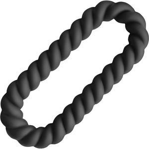 Renegade Helix Silicone Braided Dual Ring