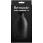 Renegade Body Cleanser 2.0 Silicone Anal Douche - Black