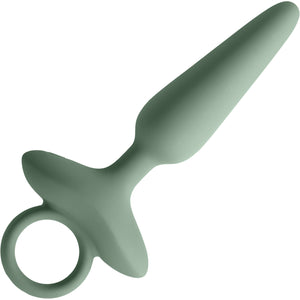 Renegade Maverick Vibrating Rechargeable Silicone Anal Plug - Sage