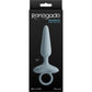 Renegade Maverick Vibrating Rechargeable Silicone Anal Plug - Gray
