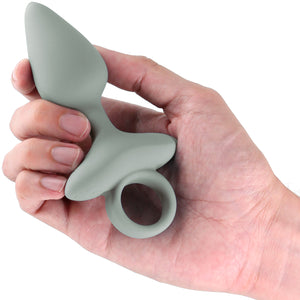 Renegade Orion Vibrating Rechargeable Silicone Anal Plug - Sage