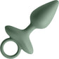 Renegade Orion Vibrating Rechargeable Silicone Anal Plug - Sage