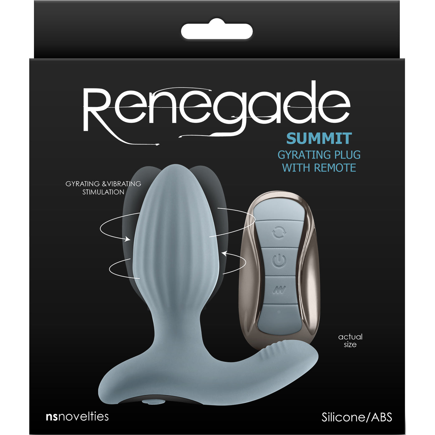 Renegade Summit Rechargeable Silicone Prostate Stimulator With Remote
