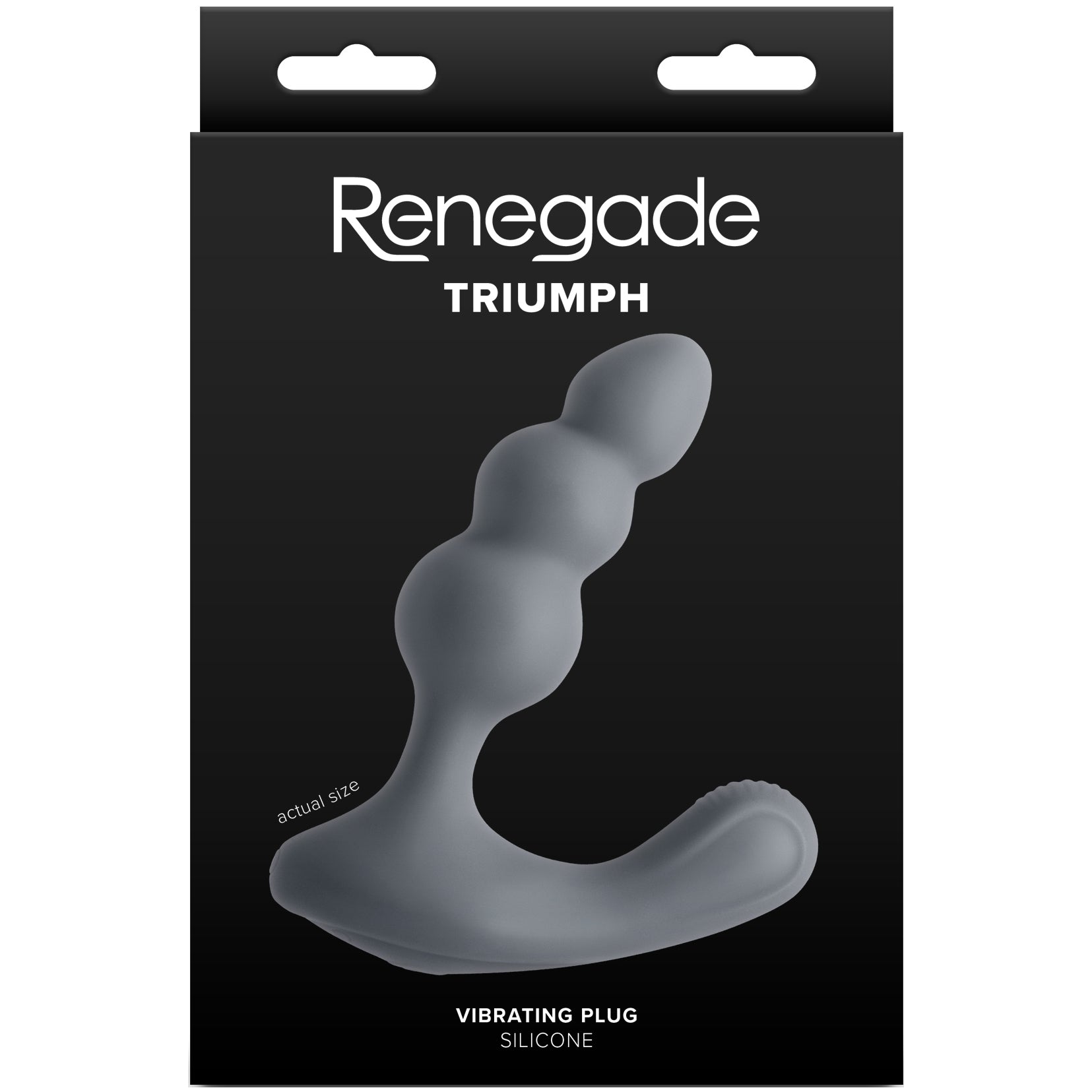 Renegade Triumph Rechargeable Silicone Vibrating Prostate Massager