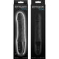 Renegade Electrica Realistic Rechargeable Waterproof Silicone Vibrating Dildo With Digital Screen - Black