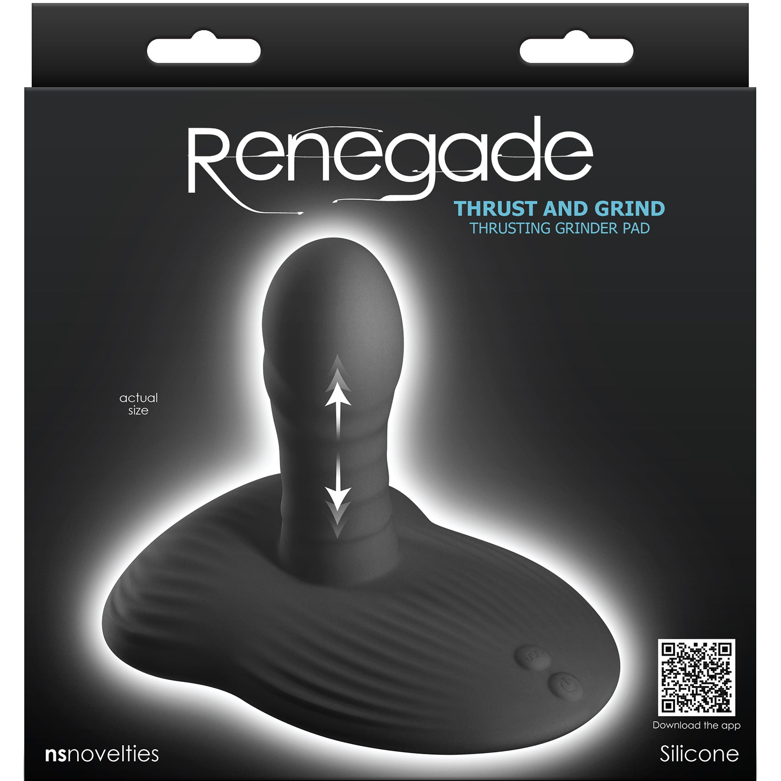 Renegade Thrust & Grind Rechargeable Silicone Vibrating Grinder