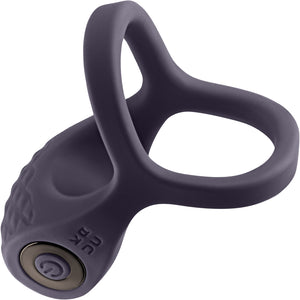 Renegade Valiant Vibrating Rechargeable Silicone Cock & Ball Ring